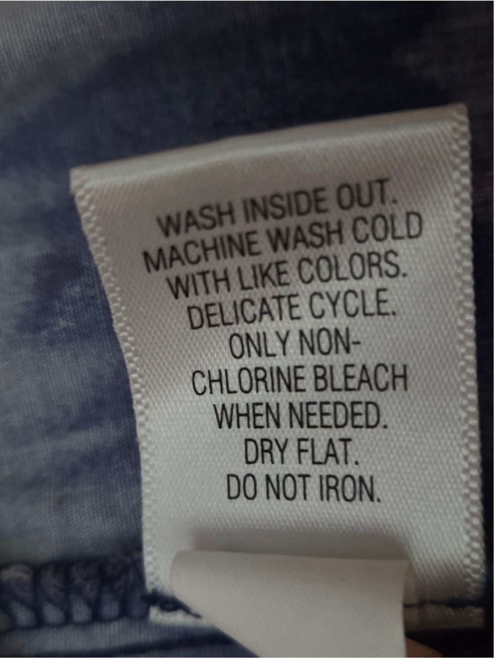 Simply Vera Sleeveless Tie-Dye Casual V-Neck Midi Dress Red Blue White FSize M - Picture 3 of 5